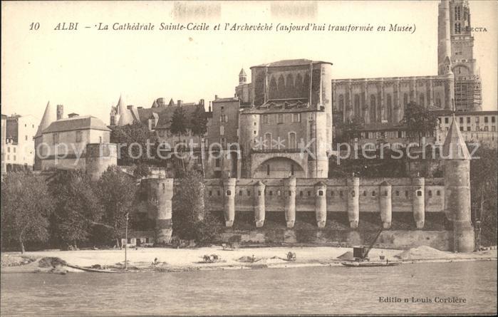 Albi Tarn Cathedrale Sainte Cecile Archeveche auj