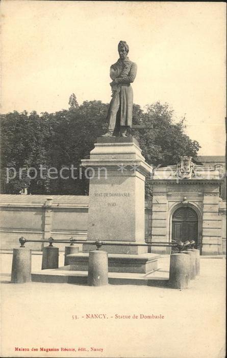 Nancy Lothringen Statue de Dombasle Monument