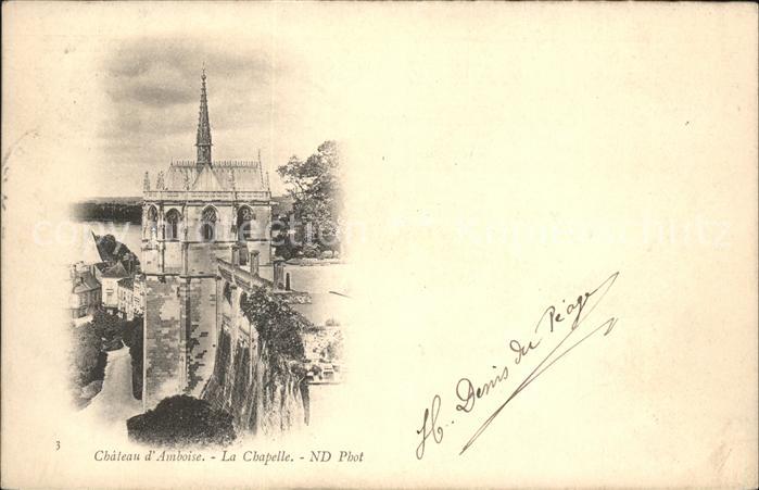 Amboise Chapelle du Chateau