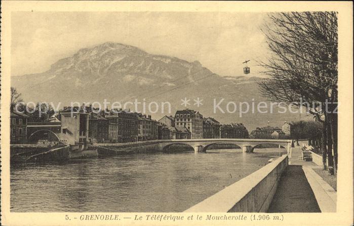 Grenoble Le Teleferique et le Moucherotte Pont