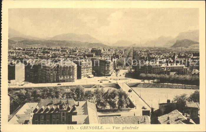 Grenoble Vue generale