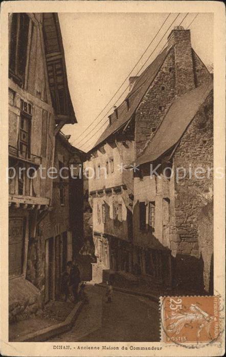 Dinan 22 Ancienne Maison du Commandeur Stempel a