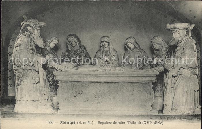 Montge-en-Goele Sepulcre de saint Thibault Chapelle