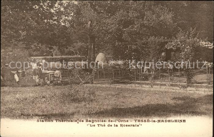 Tesse la Madeleine Station Thermale The de la Roseraie