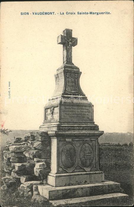 Vaudemont La Croix Sainte Marguerite Colline de S