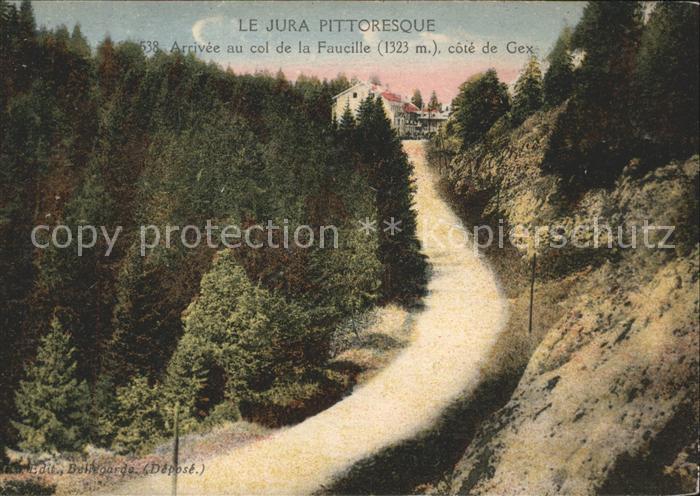 Gex Arrivee au col de la Faucille Serie Le