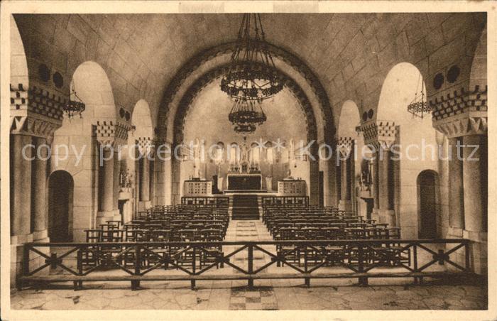 Douaumont Vue interieure de la Chapelle Catholiqu