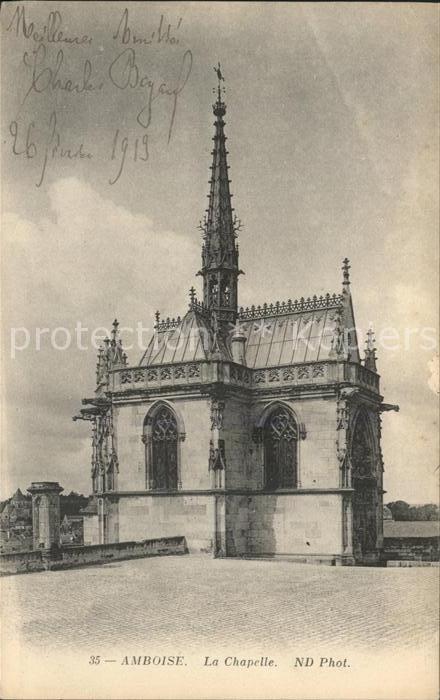 Amboise Chapelle du Chateau
