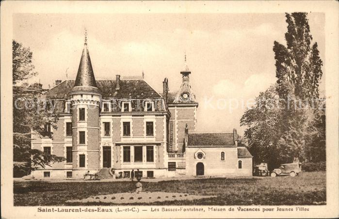 Saint Laurent des Eaux Les Basses Fontaines Maison de Vacances