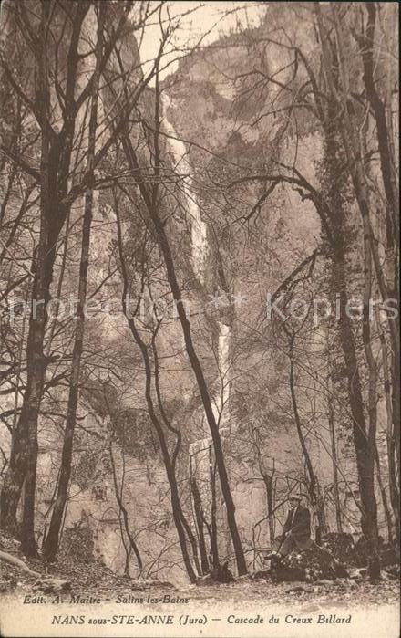 Nans-sous-Sainte-Anne Cascade du Creux Billard