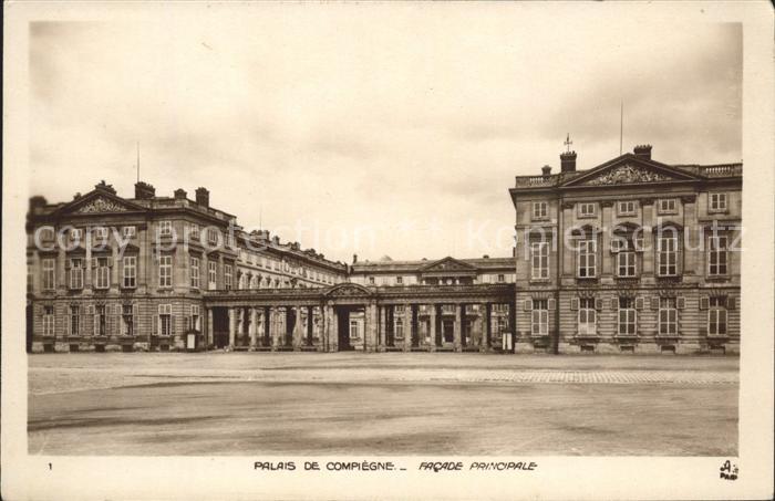 Compiegne Oise Palais Facade Principale
