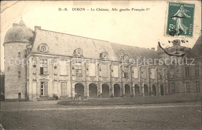 Oiron Chateau Aile gauche Francois I