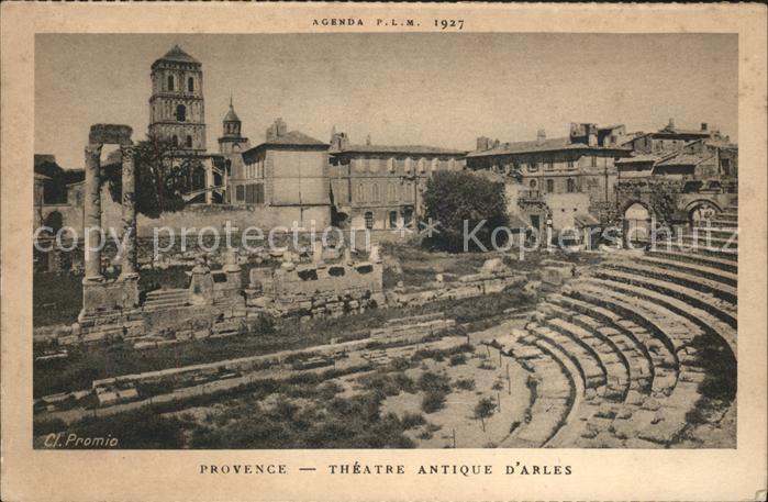 Arles Bouches-du-Rhone Theatre Antique