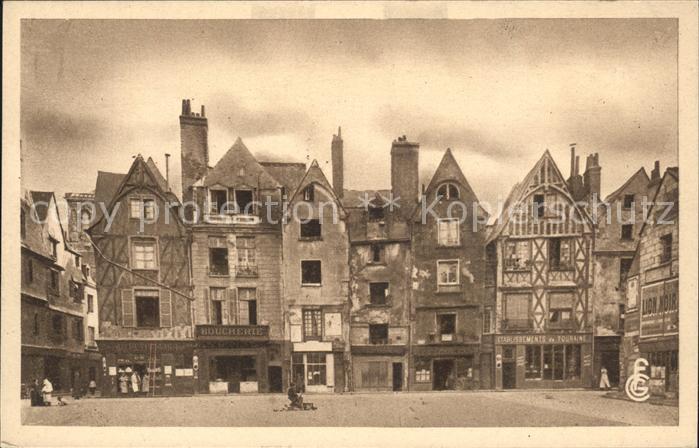 Tours Indre-et-Loire Place Plumereau