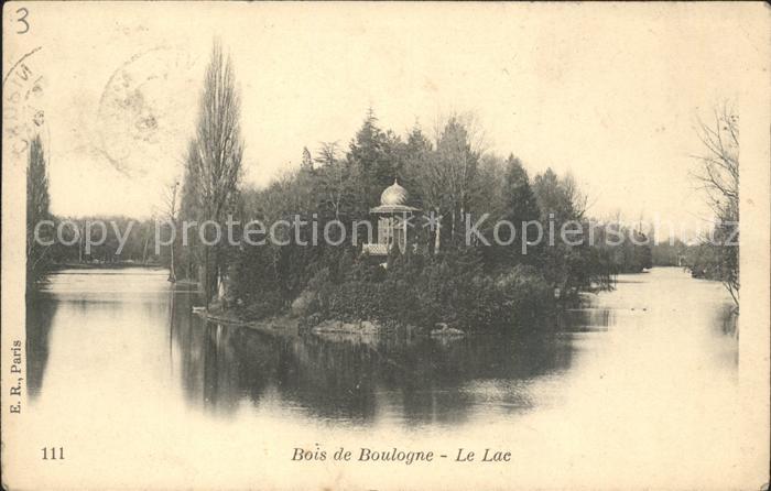 Passy Paris Bois de Boulogne Le Lac