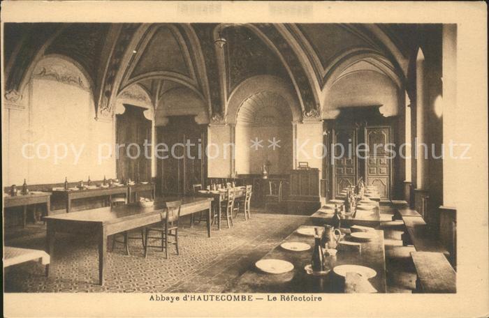 Hautecombe Abbaye Monastere Le Refectoire