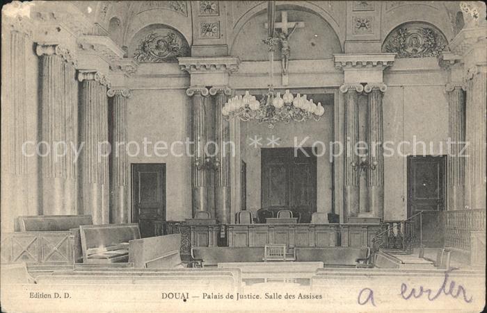 Douai 59 Palais de Justice Salle des Assises