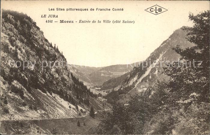 Morez Entree de la Ville cote Suisse