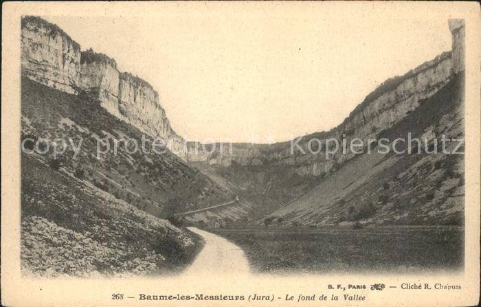 Baume-les-Messieurs Fond de la Vallee