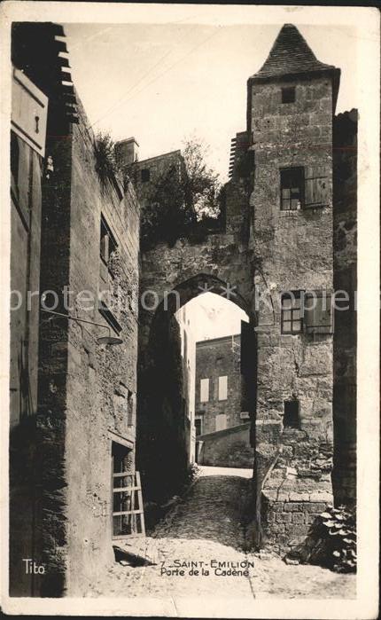 Saint-Emilion Porte de la Cadene