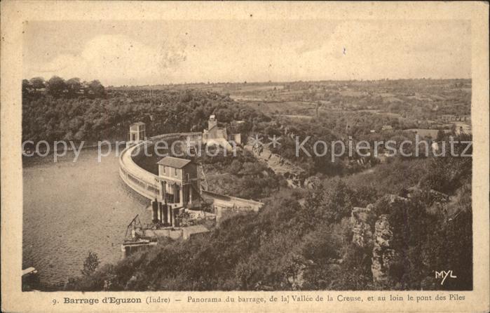 Eguzon-Chantome Barrage Vallee de la Creuse Pont des Pi