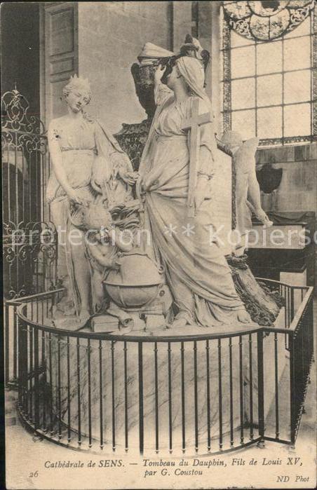 Sens 89 Cathedrale Tombeau du Dauphin