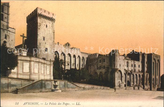 Avignon Vaucluse Palais des Papes