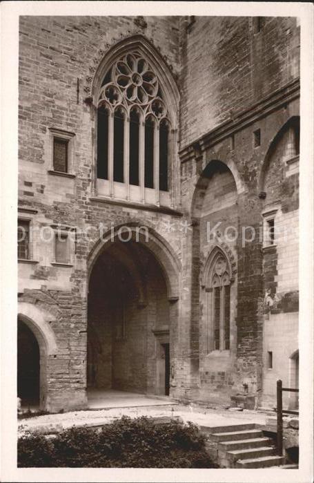 Avignon Vaucluse Palais des Papes Fenetre de l'Indulgenc