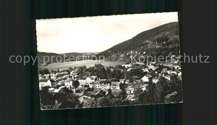 Gerardmer Vosges et le Lac vue de la Roche du Rain