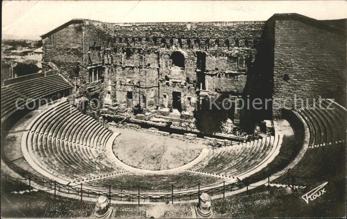 Orange Vaucluse Theatre Romain Hemicycle