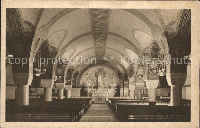 Lisieux Basilique La Crypte vue generale