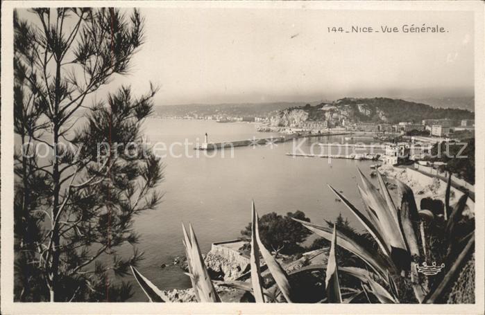 Nice Alpes Maritimes Vue generale Port Cote d_Azur