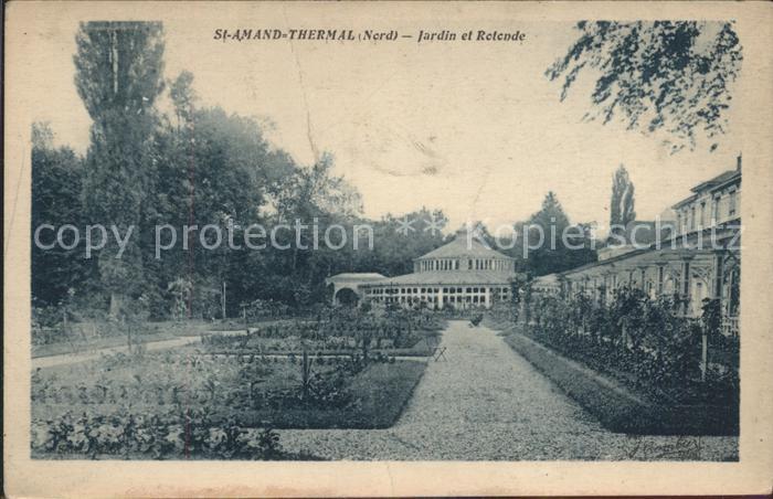 Saint-Amand-Thermal Jardin et Rotonde