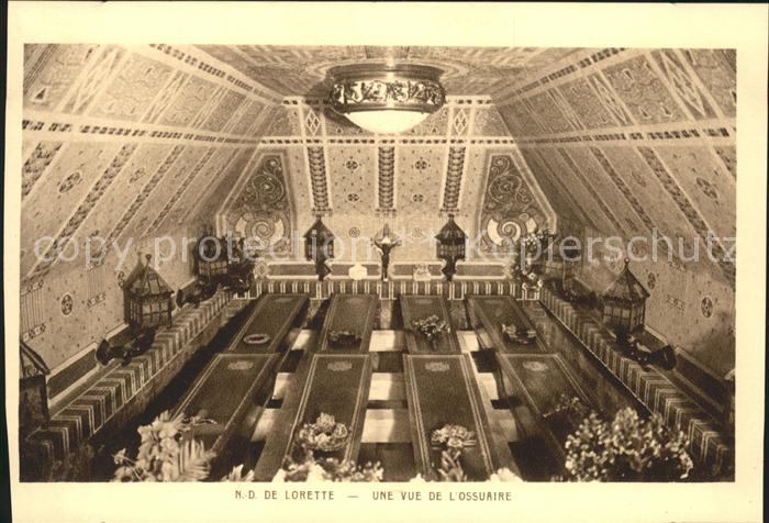 Paris Notre Dame de Lorette Vue de l'ossuaire