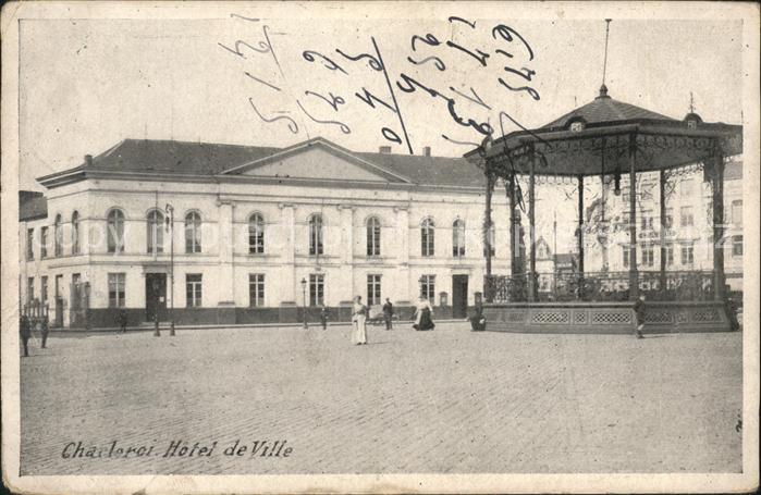Charleroi Wallonie Hotel de Ville Pavillon