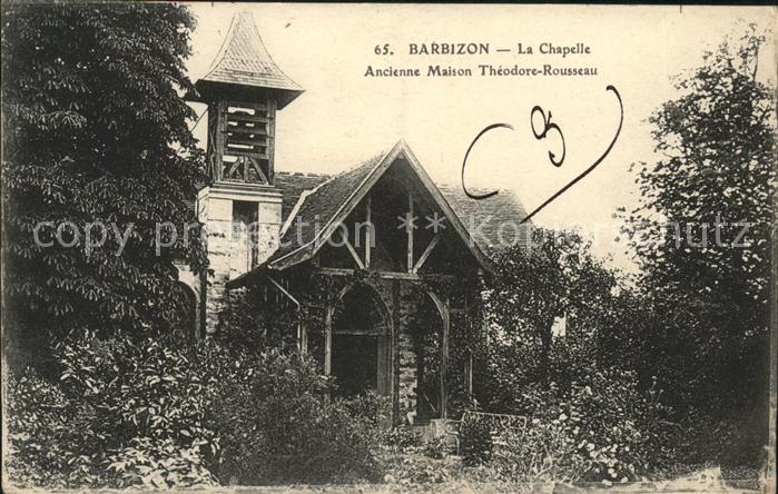 Barbizon Chapelle Ancienne Maison Theodore Rouss