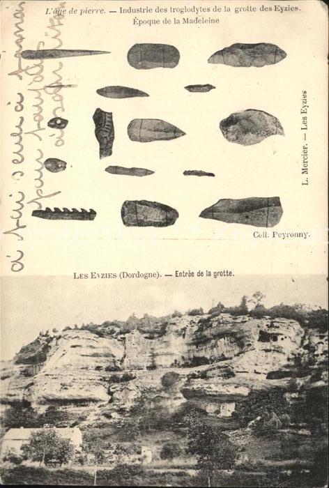 Les Eyzies-de-Tayac-Sireuil Industrie des troglodytes de la Grotte