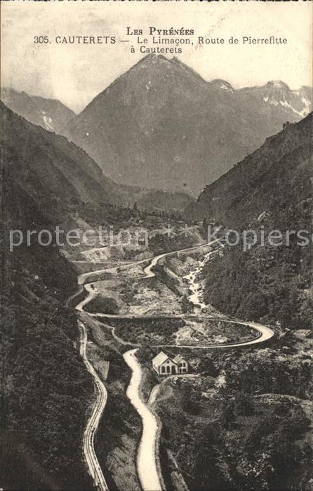 Cauterets Limacon Route de Pierrefitte Pyrenees