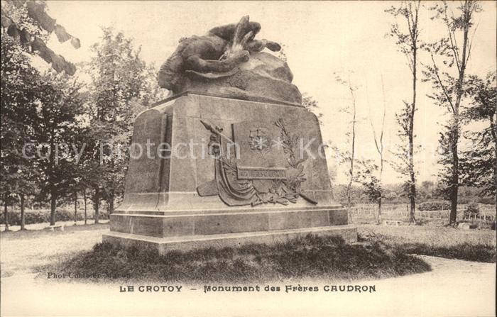 Le Crotoy Monument des Freres Caudron