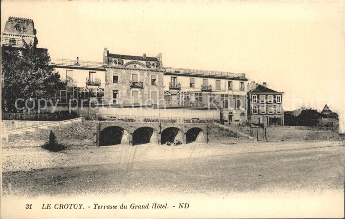 Le Crotoy Terrasse du Grand Hotel