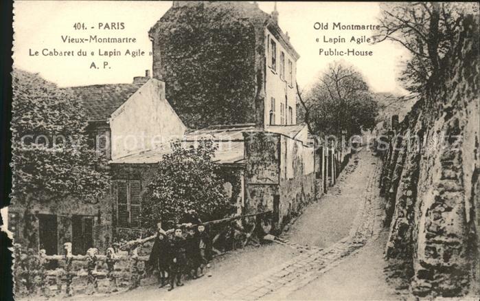 Paris Vieux Montmartre Le Cabaret du Lapin Ag