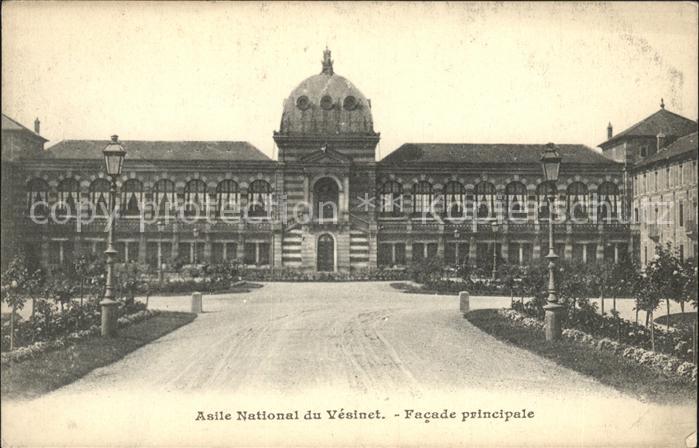 Le Vesinet Asile National Facade principale