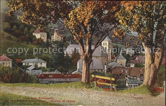 Sallanches Quartier de l'Eglise