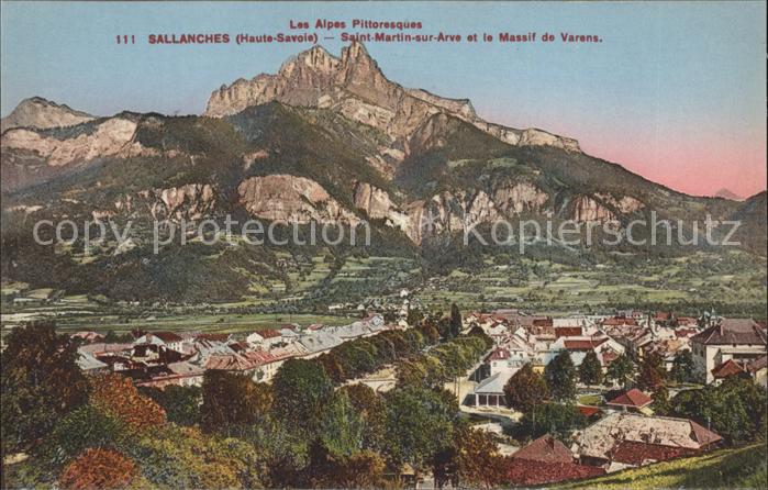 Sallanches Saint Martin sur Arve et le Massif de V