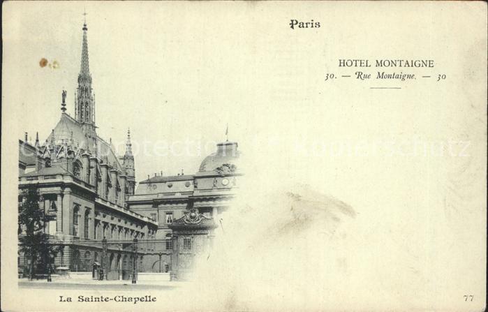 Paris La Sainte Chapelle