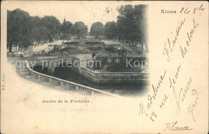 Nimes Jardin de la Fontaine