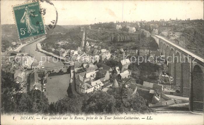 Dinan 22 Vue generale sur la Rance Tour Sainte C