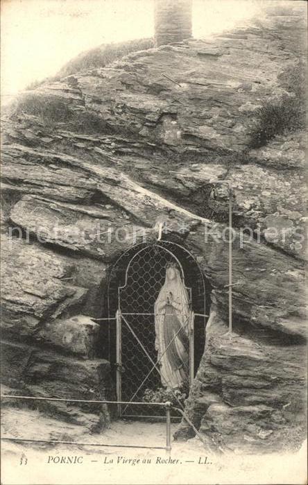 Pornic La Vierge au Rocher