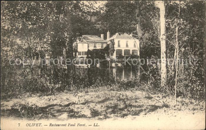 Olivet Loiret Restaurant Paul Foret