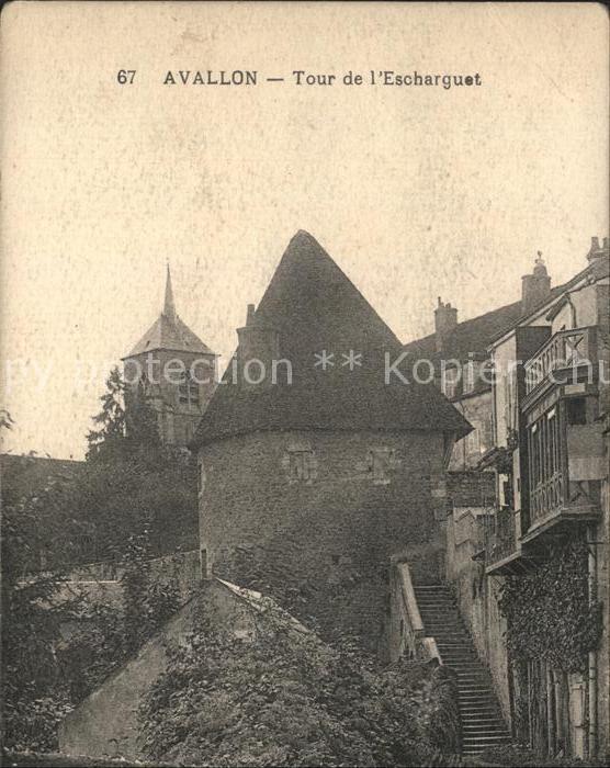 Avallon Tour de l'Escharguet